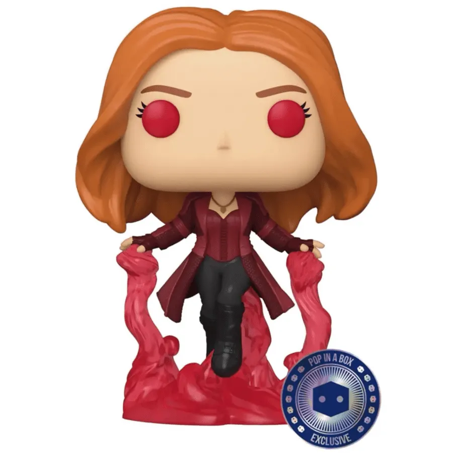 Funko Pop! Avengers : Endgame #855 - Wanda Maximoff GITD (PIAB Exclusive) - Image 2