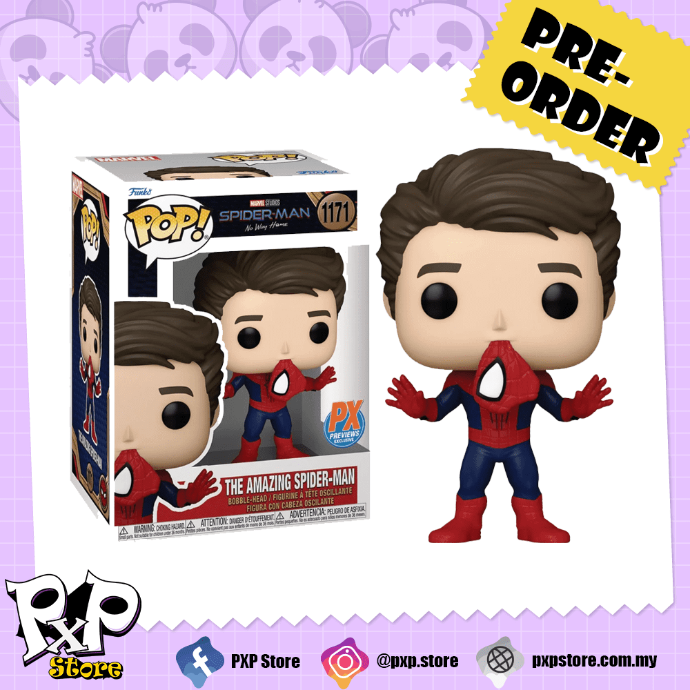 Pre-Order Funko Pop! Marvel Studio : Spider-Man No Way Home #1171 – The Amazing  Spider-Man (PX Exclusive) – PXP Store