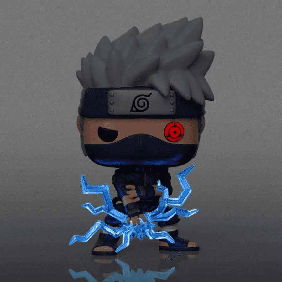 Funko Pop! Naruto Shippuden #1103 - Kakashi (Raikiri) GITD GameStop Exclusive - Image 2