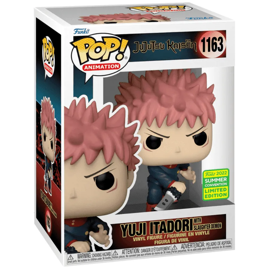 Funko Pop! Jujutsu Kaisen #1163 - Yuji Itadori with Slaughter Demon (Summer Convention 2022)
