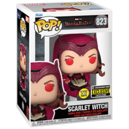 Funko Pop! WandaVision #823 – Scarlet Witch (GITD) Entertainment Earth Exclusive