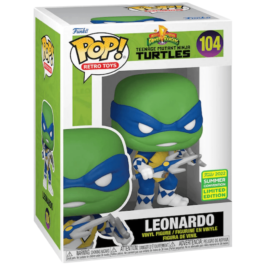 Funko Pop! Power Rangers X Teenage Mutant Ninja Turtles #104 – Leonardo (Summer Convention 2022)