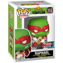 Funko Pop! Power Rangers X Teenage Mutant Ninja Turtles #112 – Raphael (Fall Convention 2022)