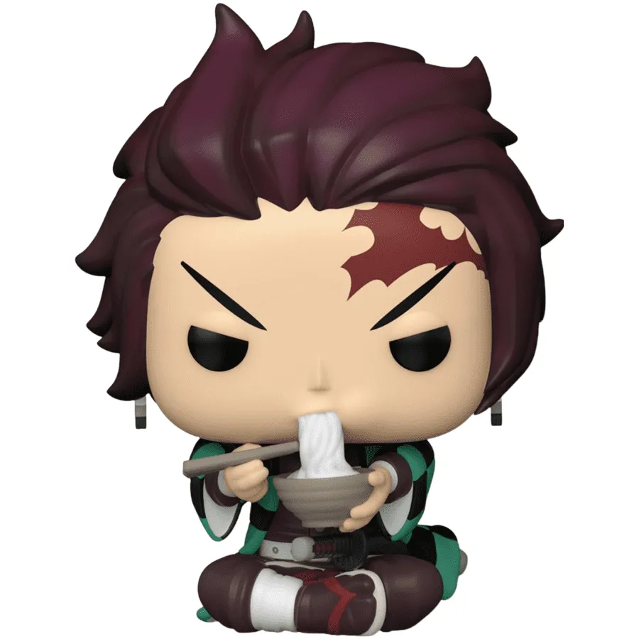Funko Pop! Demon Slayer #1304 - Tanjiro With Noodles - Image 2