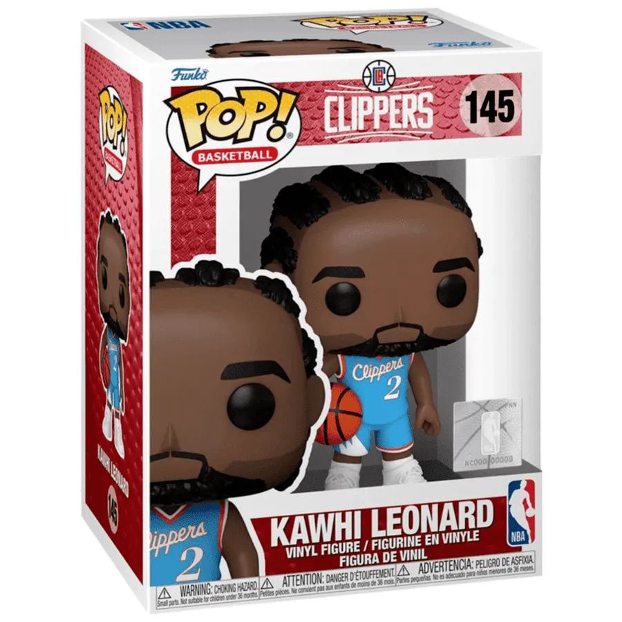 Funko Pop! NBA: Los Angeles Clippers #145 - Kawhi Leonard
