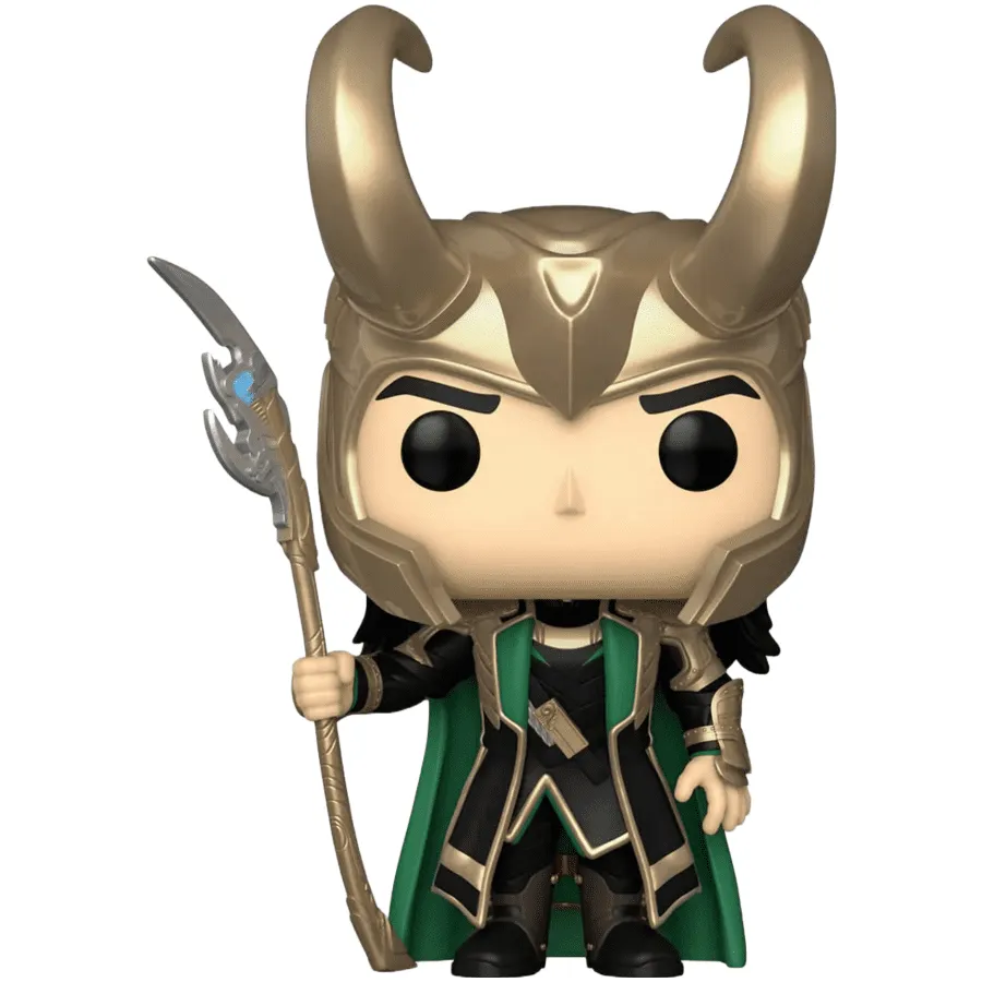 Funko Pop! Avengers #985 - Loki with Scepter (GITD) Entertainment Earth Exclusive - Image 3