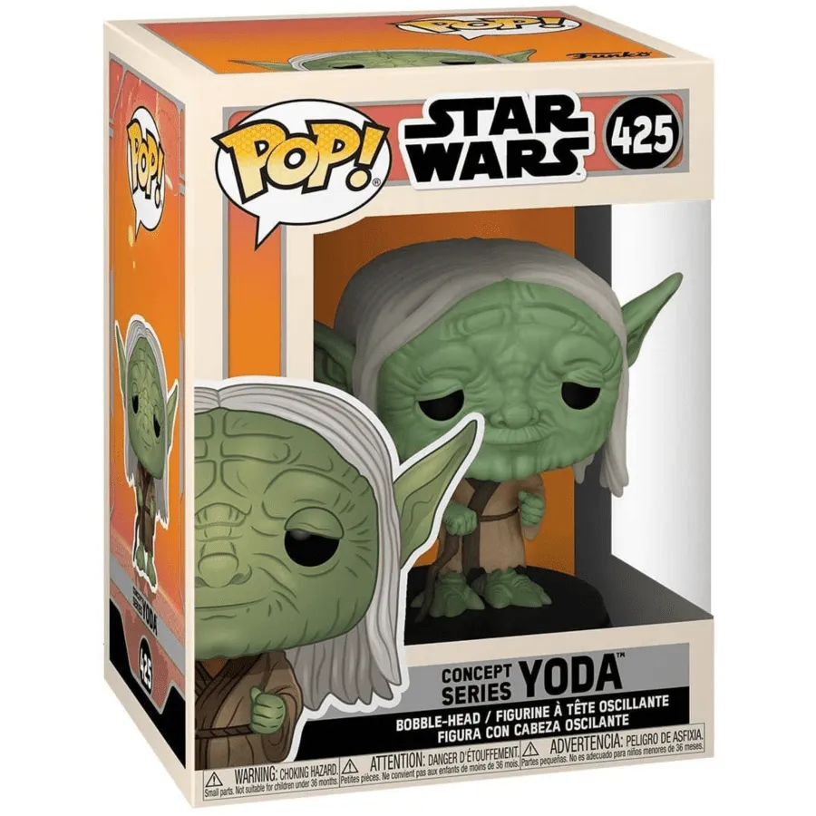 Funko Pop! Star Wars #425 - Concept Series : Yoda