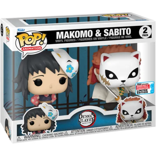Funko Pop! Demon Slayer #2-Pack - Makomo & Sabito (Shared Exclusive)