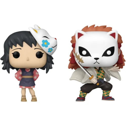 Funko Pop! Demon Slayer #2-Pack - Makomo & Sabito (Shared Exclusive) - Image 2