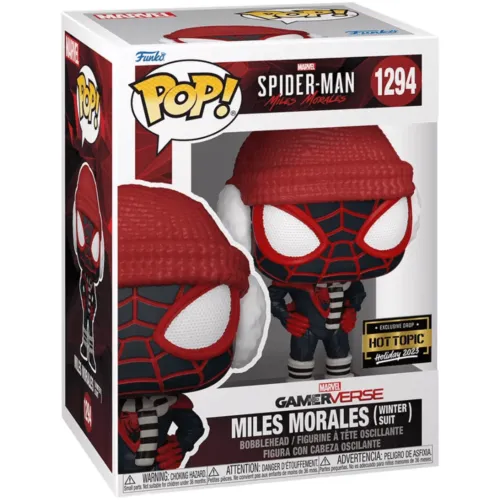 Funko Pop! Spider-Man : Miles Morales #1294 - Miles Morales (Winter Suit)