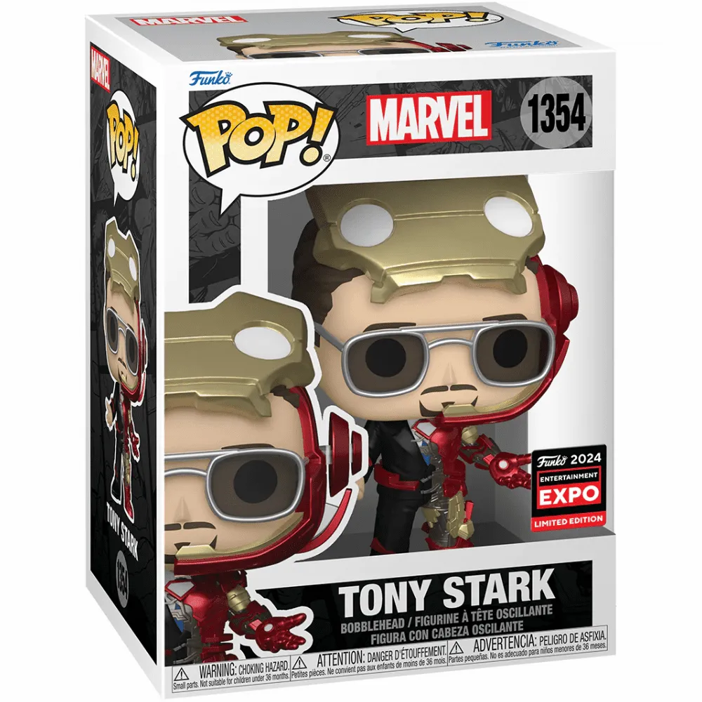 Funko Pop! Marvel #1354 - Tony Stark / Iron Man C2E2 (Shared Exclusive)