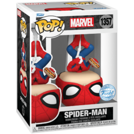 Funko Pop! Marvel #1357 – Spider-Man With Hotdog (Special Edition)