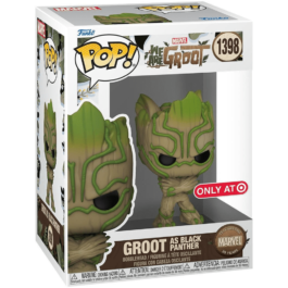 Funko Pop! We Are Groot #1398 – Groot As Black Panther