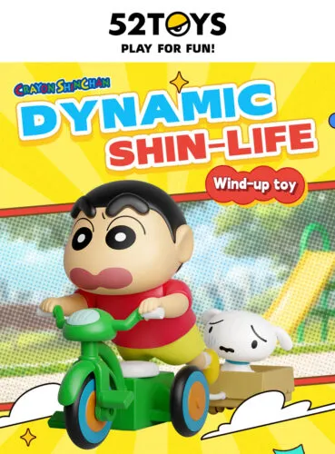 52TOYS - Crayon Shin Chan Dynamic Shin-Life Series Blind Box Figure (4 Designs)