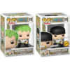 Funko Pop! One Piece #1775 - Roronoa Zoro Chase Bundle
