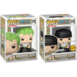 Funko Pop! One Piece #1775 – Roronoa Zoro Chase Bundle