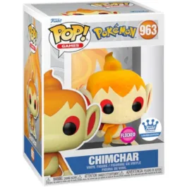 Funko Pop! Pokemon #963 – Chimchar (Flocked) Funko Exclusive