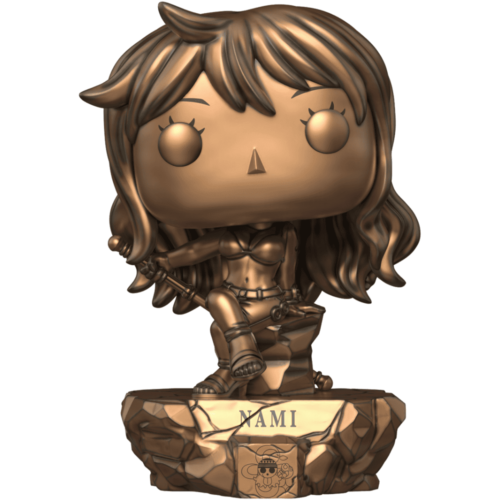 Funko Pop Plus! One Piece #2015 - Nami Statue Bronze - Image 2