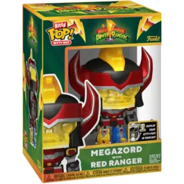 Funko Pop! Bitty Bot – Mighty Morphin Power Rangers – Megazord With Red Ranger