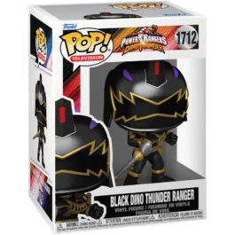 Funko Pop! Power Rangers Dino Thunder #1712 – Black Dino Thunder Ranger