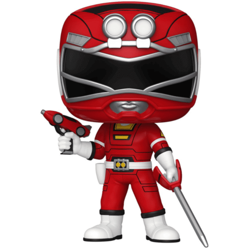 Funko Pop! Power Rangers #1713 - Red Turbo Ranger - Image 2