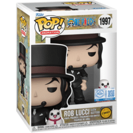 Funko Pop! One Piece #1997 – Rob Lucci With Hattori Chase