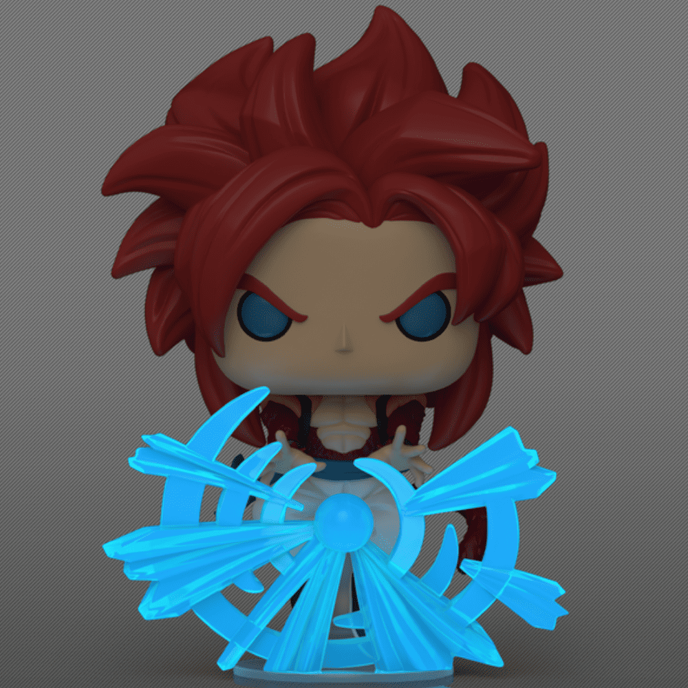 Funko Pop! Dragonball GT #2074 - Super Saiyan 4 Gogeta Chase - Image 3