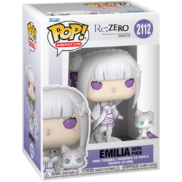Funko Pop! Re:ZERO − Starting Life in Another World #2112 – Emilia with Puck