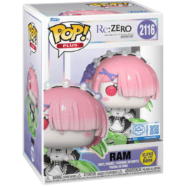 Funko Pop! Re:ZERO − Starting Life in Another World #2116 – Ram with Wind Magic GITD