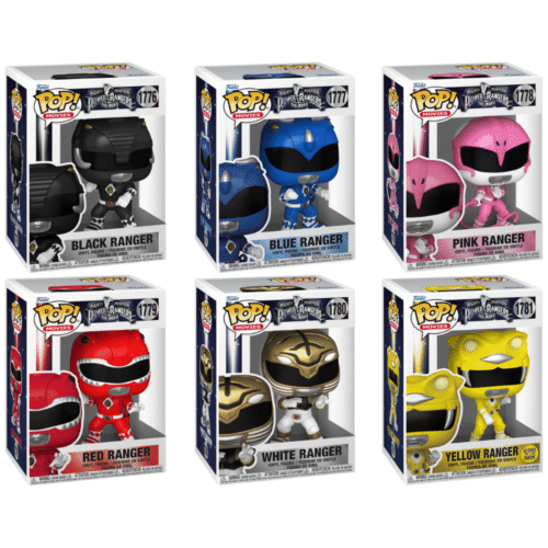 Funko Pop! Power Rangers: The Movie #1 Set (6pcs)
