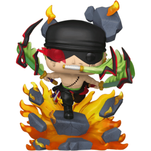 Funko Pop! One Piece #2151 - Roronoa Zoro (King Of Hell) - Image 2