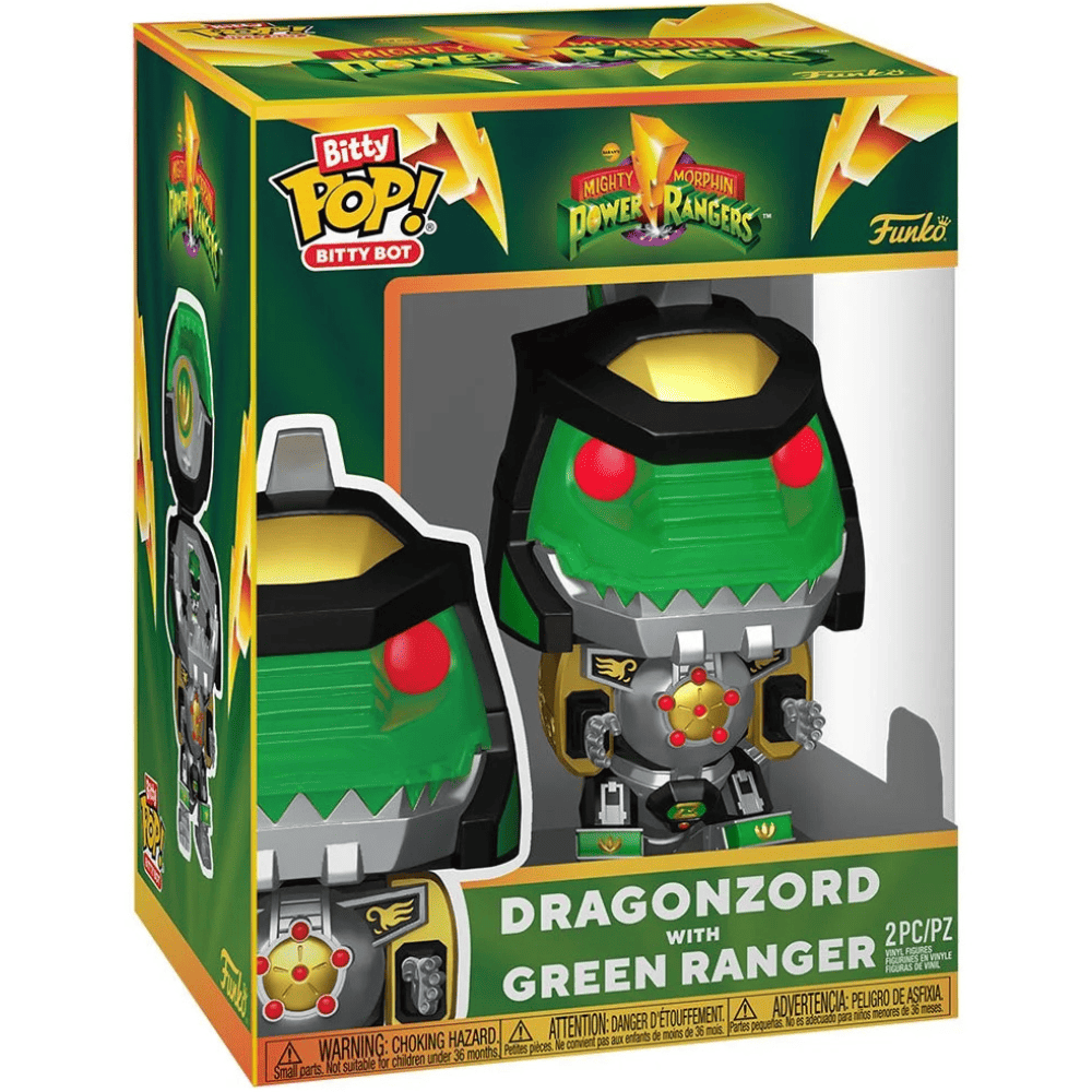 Funko Pop! Power Rangers - Dragonzord with Green Ranger