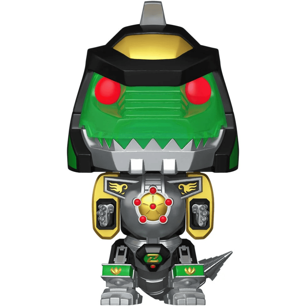 Funko Pop! Power Rangers - Dragonzord with Green Ranger - Image 2