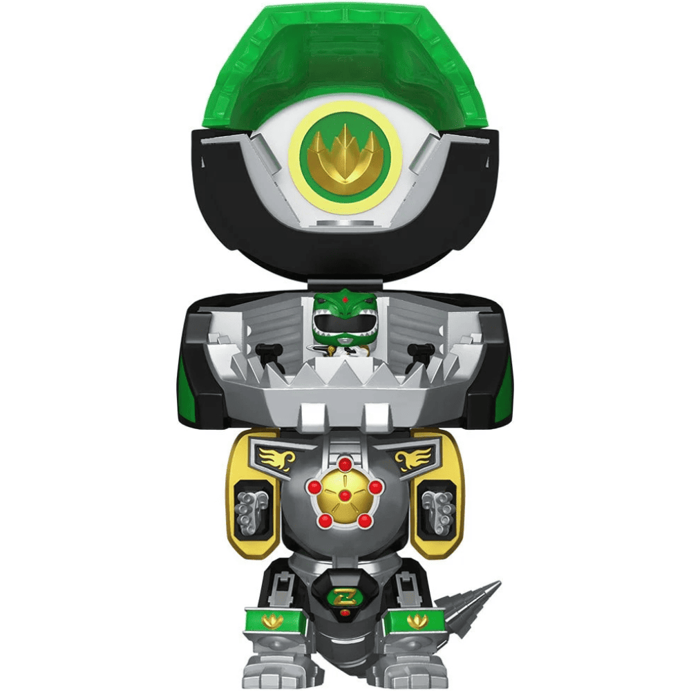 Funko Pop! Power Rangers - Dragonzord with Green Ranger - Image 3