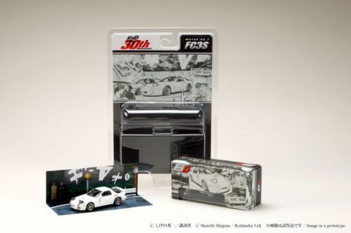Hobby JAPAN 1:64 Diecast Model Car - INITIAL D - MAZDA RX-7 (FC3S) RedSuns - Image 3