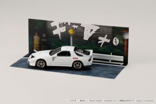 Hobby JAPAN 1:64 Diecast Model Car - INITIAL D - MAZDA RX-7 (FC3S) RedSuns - Image 5