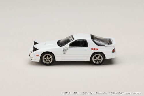 Hobby JAPAN 1:64 Diecast Model Car - INITIAL D - MAZDA RX-7 (FC3S) RedSuns - Image 7