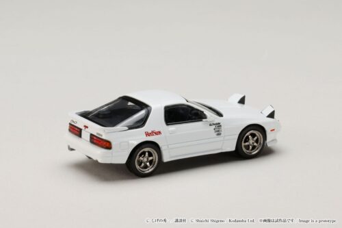 Hobby JAPAN 1:64 Diecast Model Car - INITIAL D - MAZDA RX-7 (FC3S) RedSuns - Image 8