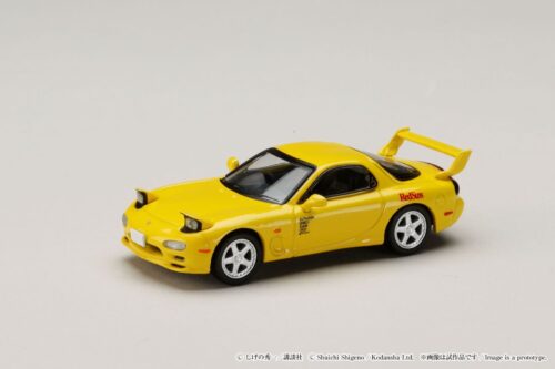Hobby JAPAN 1:64 Diecast Model Car - INITIAL D - MAZDA RX-7 (FD3S) RedSuns - Image 6