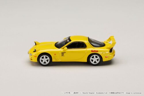 Hobby JAPAN 1:64 Diecast Model Car - INITIAL D - MAZDA RX-7 (FD3S) RedSuns - Image 7