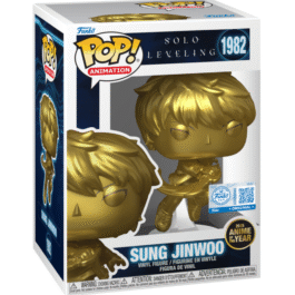Funko Pop! Solo Leveling #1982 – Sung Jinwoo (Gold) 2025 Anime of the Year