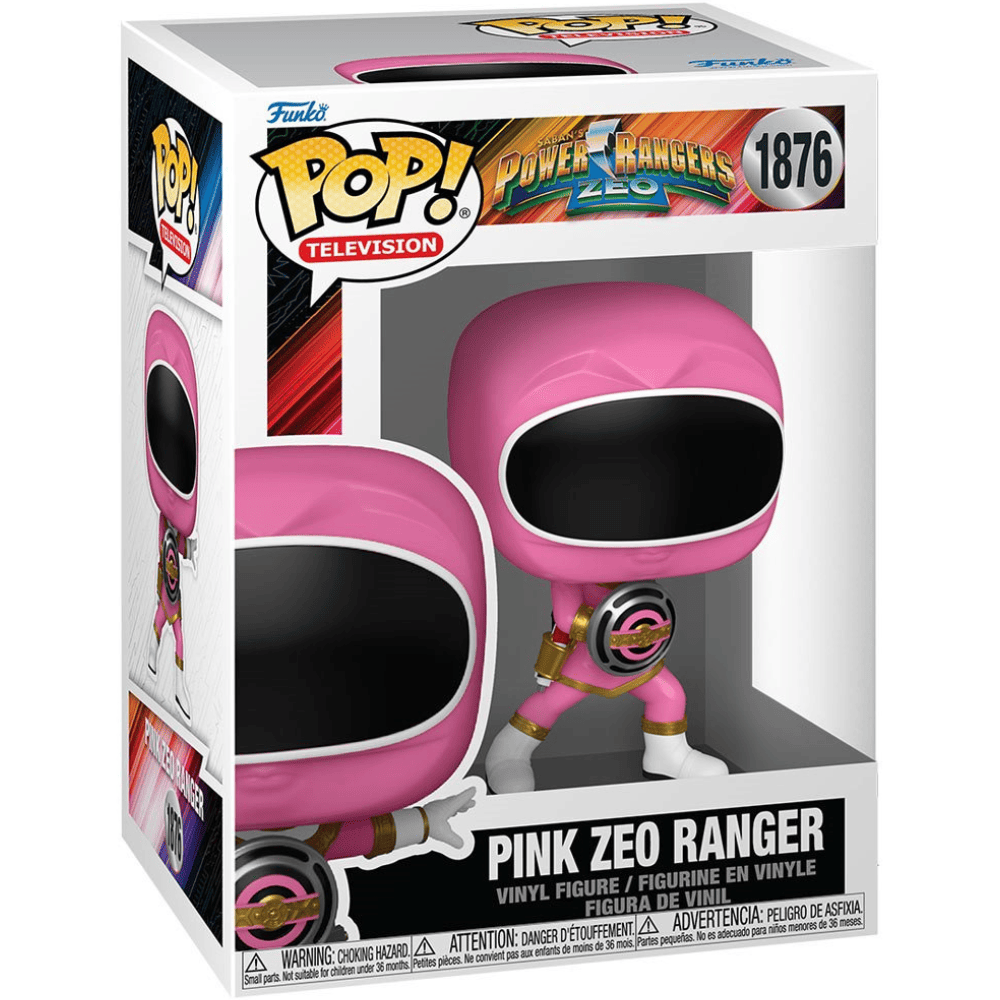 Funko Pop! Power Rangers Zeo #1876 - Pink Zeo Ranger