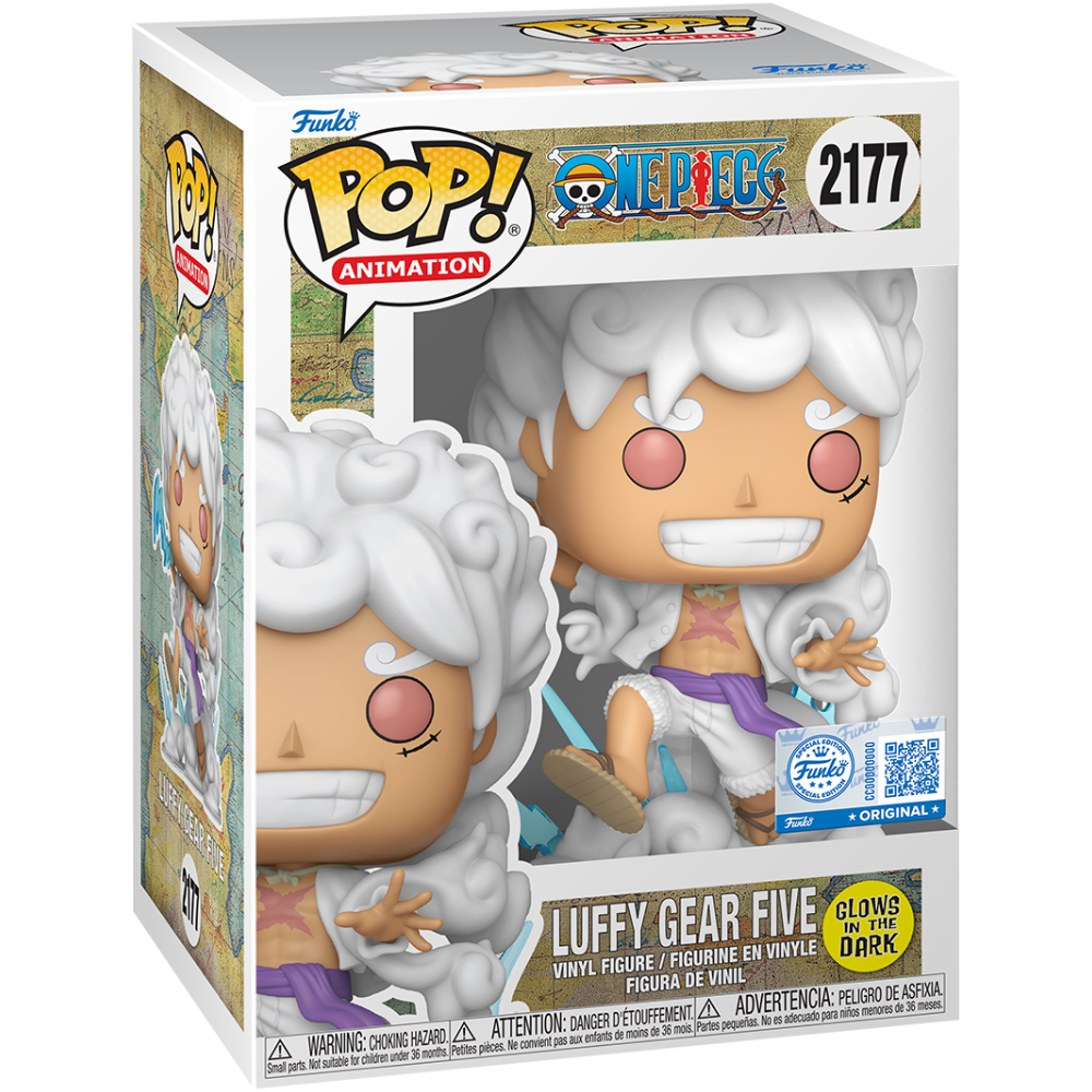 Funko Pop! One Piece #2177 - Luffy Gear Five GITD